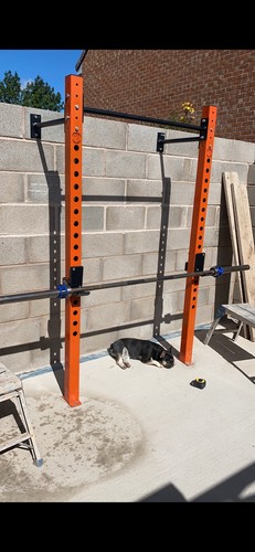 Squat rack with pull - squat,