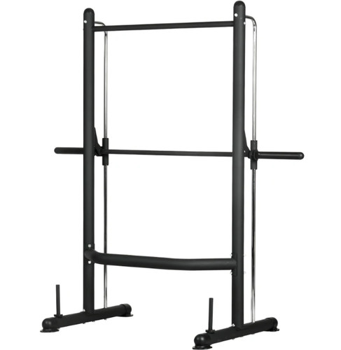 Adjustable squat rack with - adjustable,