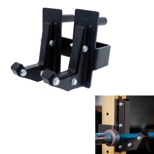 Squat rack safety hook - rack,