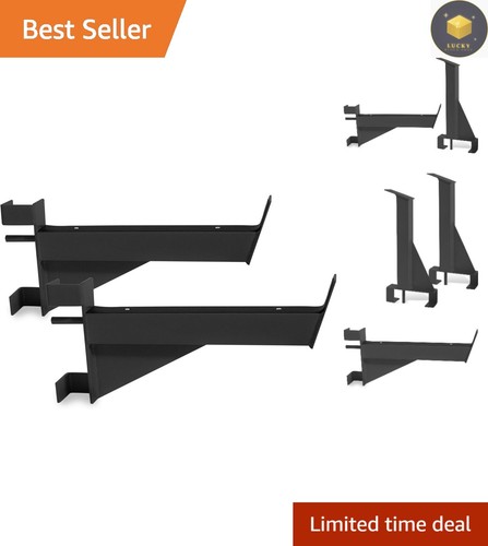 Black safety catches 2 - black, pack